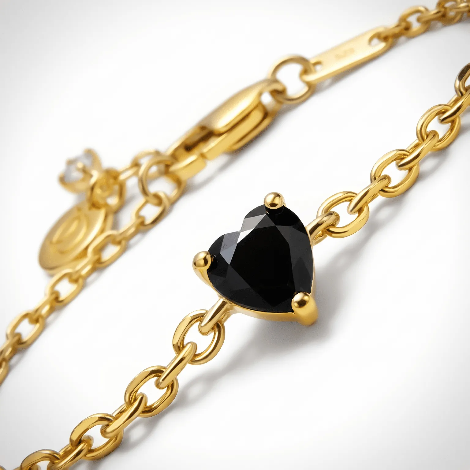 Black Obsidian Labradorite Bracelet - Crush