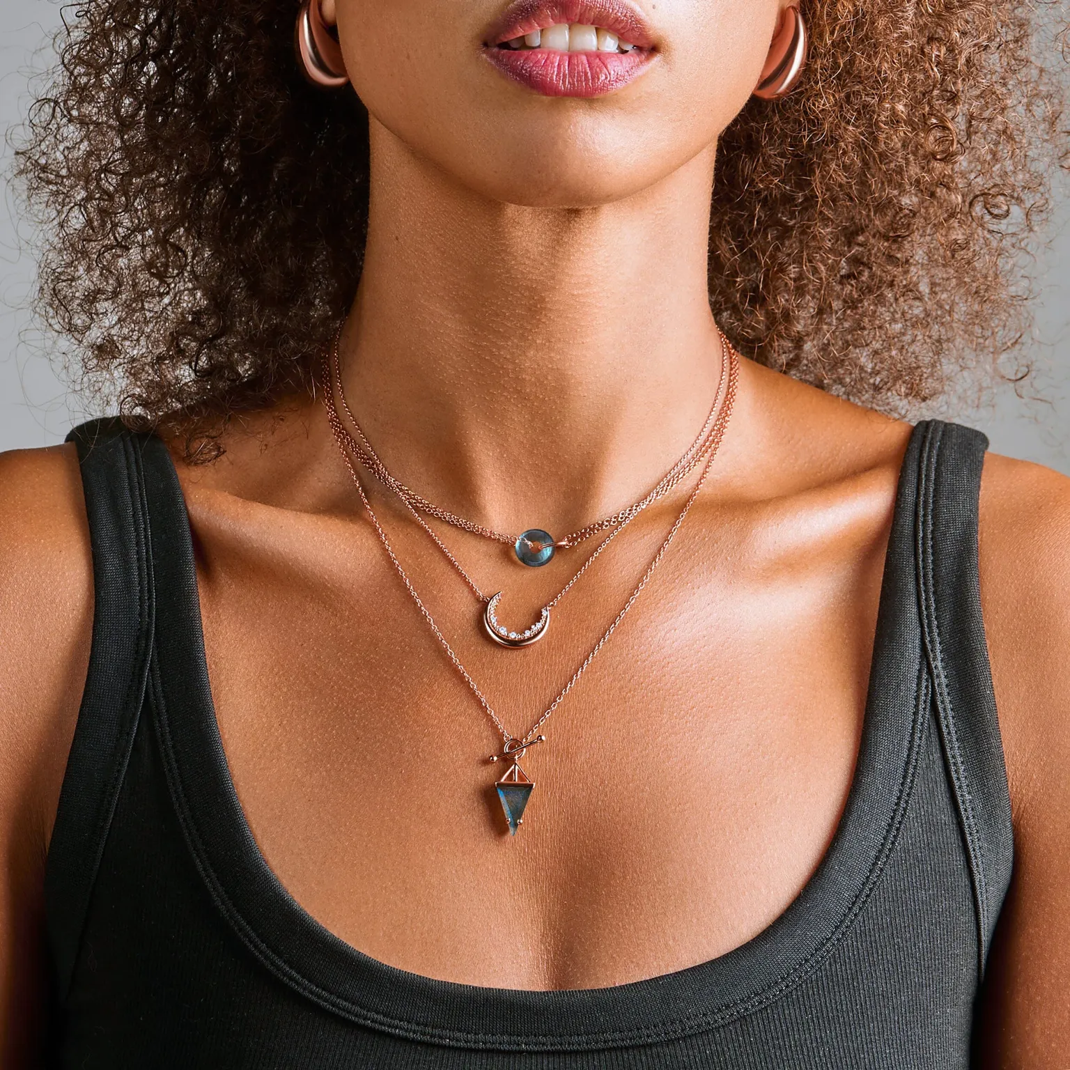 Labradorite Necklace - Ora
