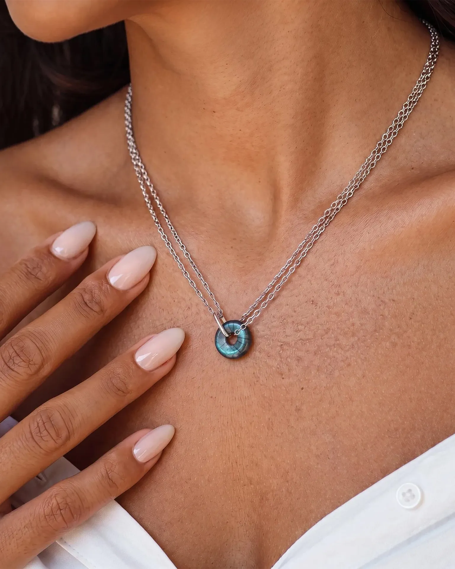 Labradorite Necklace - Ora
