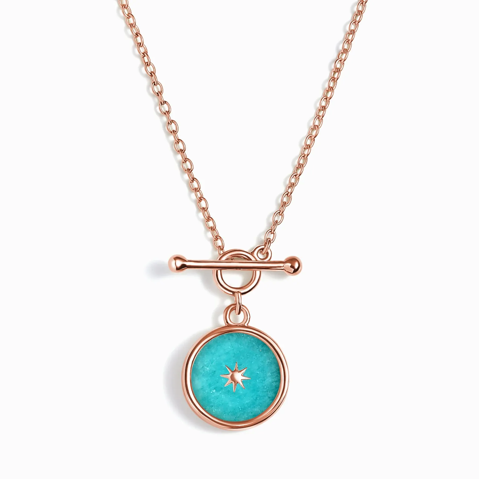 Amazonite T-Lock Necklace - Sol