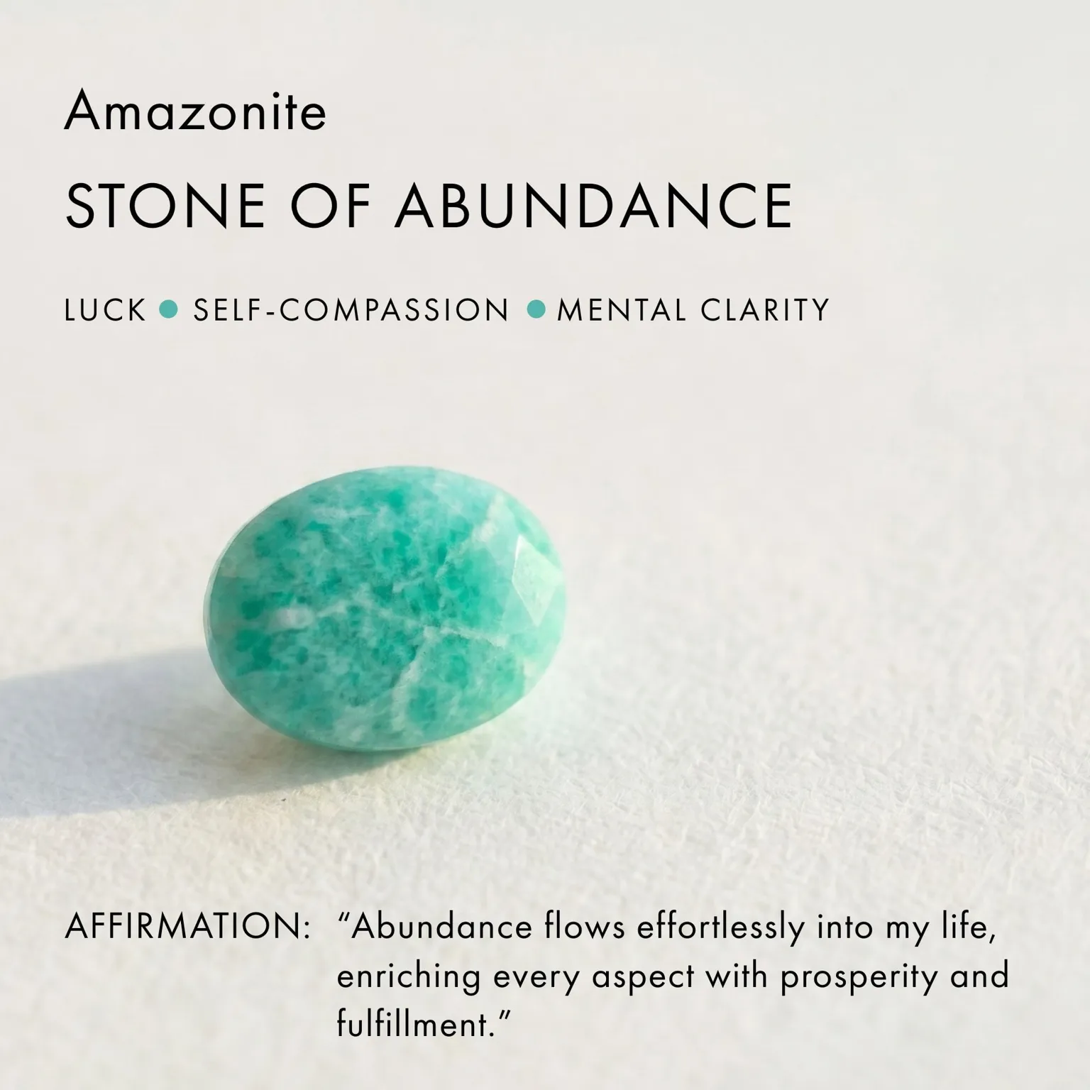 Amazonite Necklace - Heroine