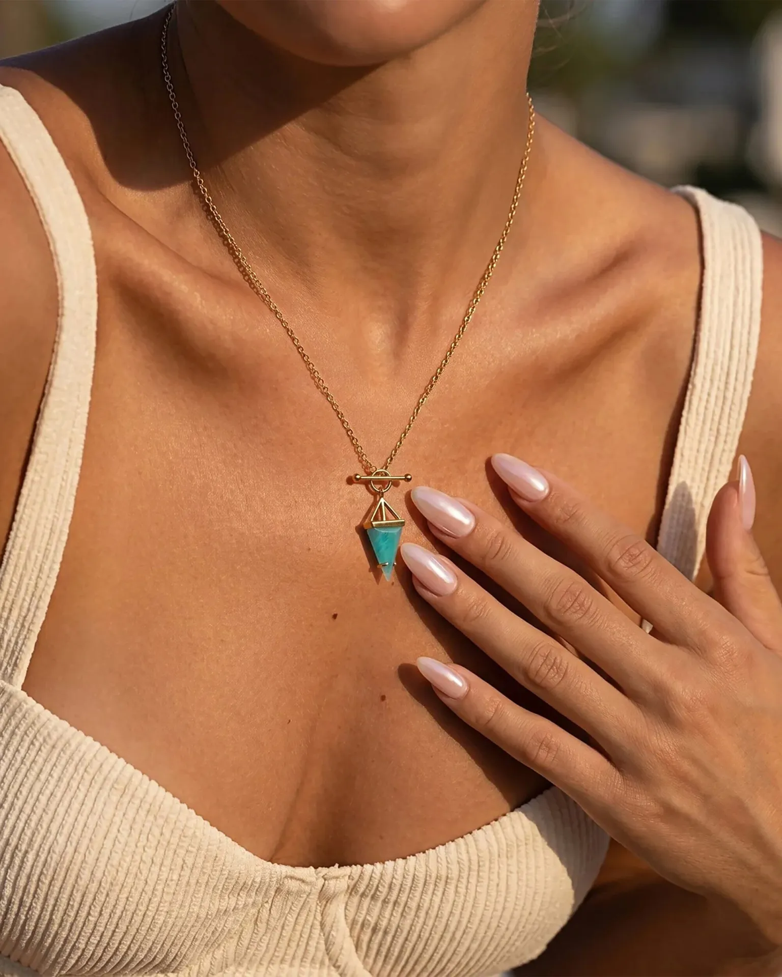 Amazonite Necklace - Heroine